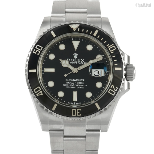 Rolex Submariner Date 41mm Stainless Steel Watch