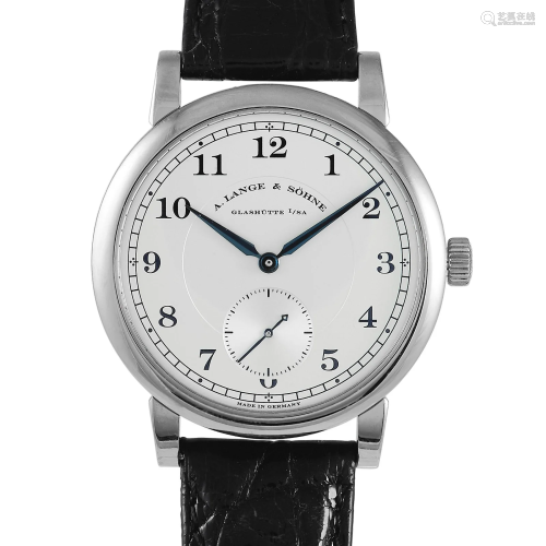 A. Lange & Sohne 1815 40mm 18K White Gold Watch