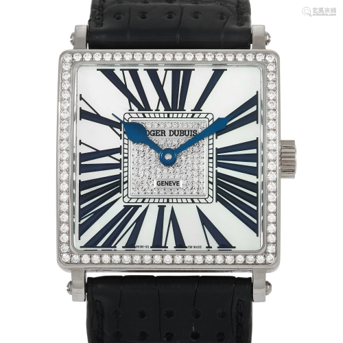Roger Dubuis Golden Square Diamond 18K Watch (1 of 28)
