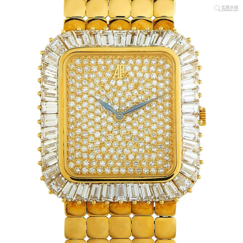Audemars Piguet Vintage Diamond and 18K Watch