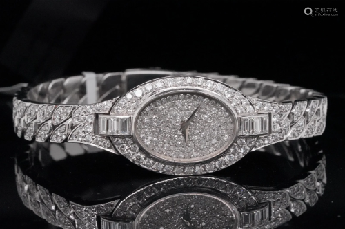Vacheron Constantin 5.00ctw Diamond and 18K Watch
