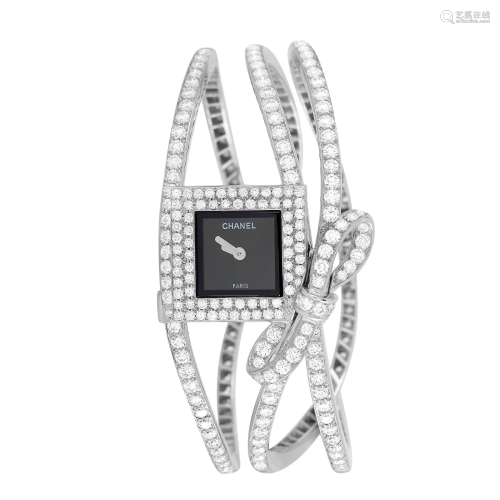 Chanel Light Collection Diamond and 18K Watch