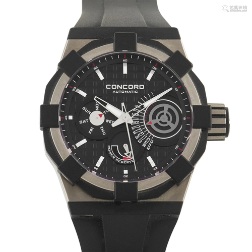 Concord C1 Retrograde 45mm Titanium Automatic Watch