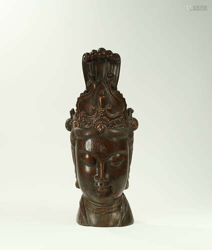 [aloes wood Buddha head]