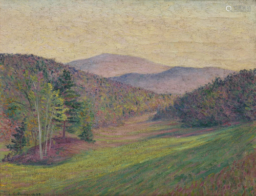 LILLA CABOT PERRY, (American, 1848-1933), Mount Monadnock fr...