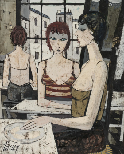 CHARLES LEVIER, (French/American, 1920-2003), Three Women