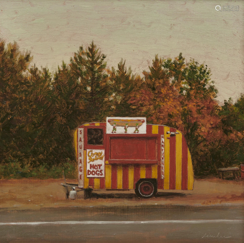 LINDEN FREDERICK, (American, b. 1953), Hot Dogs, 2000