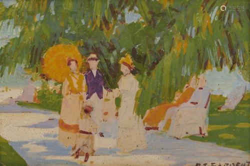 PAUL TURNER SARGENT, (American, 1880-1946), A Walk Through t...