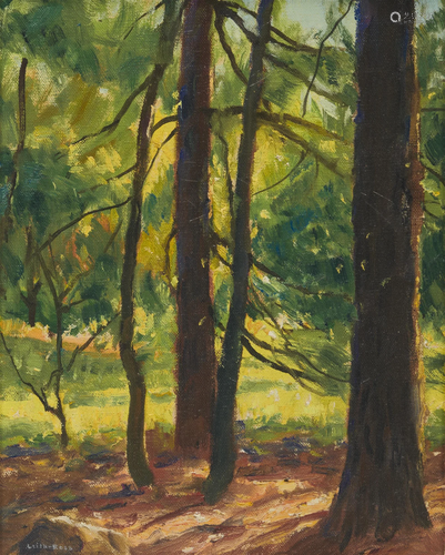 HARRY LEITH-ROSS, (American, 1886-1973), Under the Pines