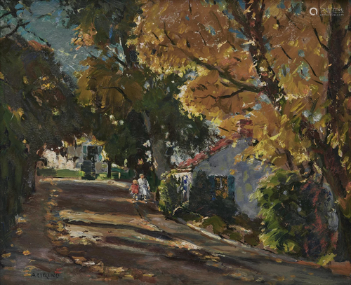 ANTONIO CIRINO, (American, 1889-1983), Autumn Road