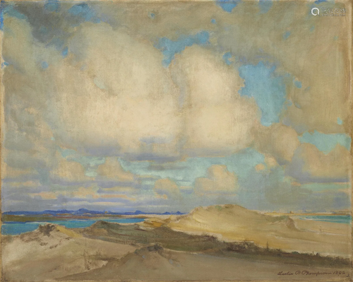 LESLIE PRINCE THOMPSON, (American, 1880-1963), Sand Dunes, 1...