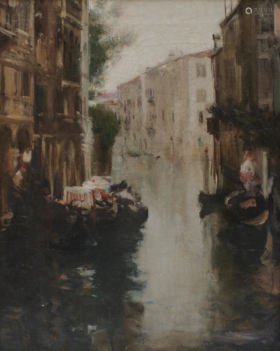 EDWARD WILBUR DEAN HAMILTON, (American, 1864-1943), Venetian...