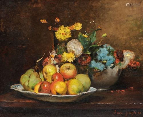 JOSEPH BAIL, (French, 1862-1921), Still Life, 1880