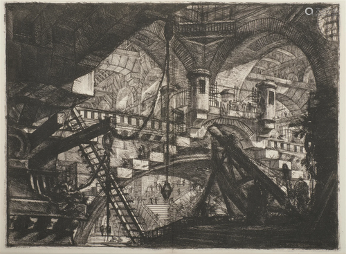 GIOVANNI BATTISTA PIRANESI, (Italian, 1720-1778), The Arch w...