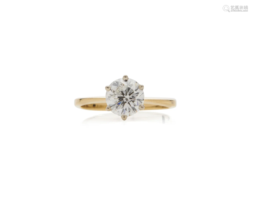 14K Gold and Diamond Ring