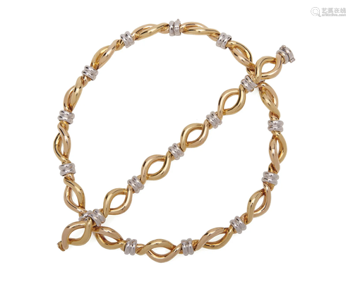 STEFANO RICCI 18K Bicolor Gold Suite