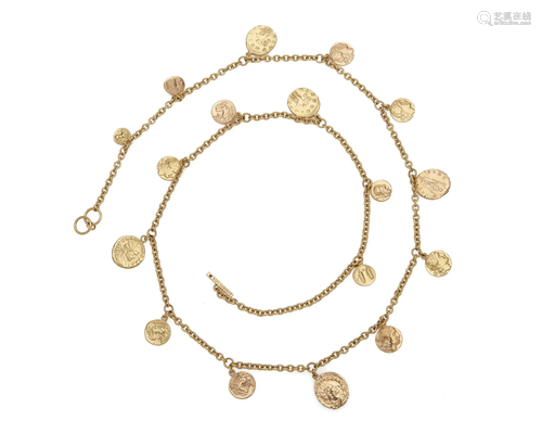 ROBERTO COIN 18K Gold Charm Necklace