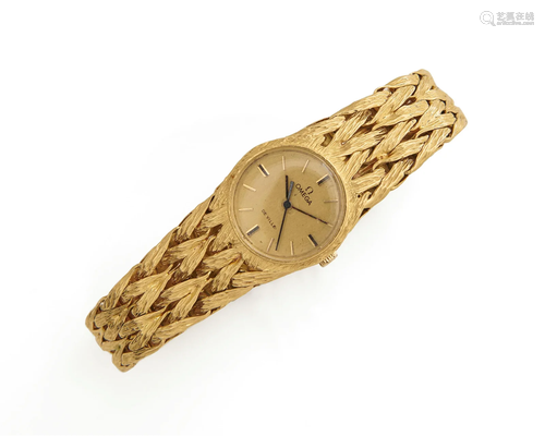 OMEGA 18K Gold Deville Wristwatch