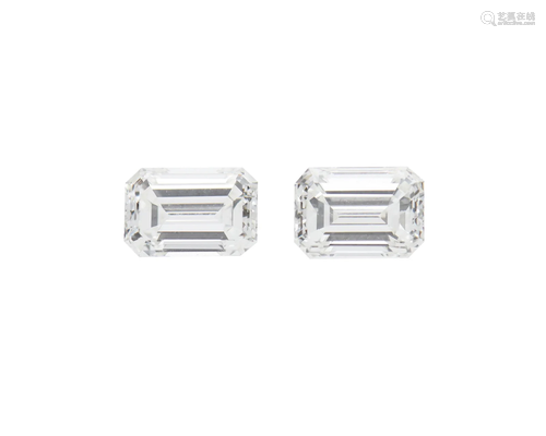 Two Unmounted Diamonds