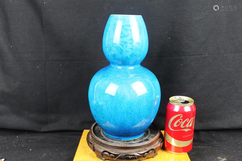 Antique Chinese Blue Porcelain Vase