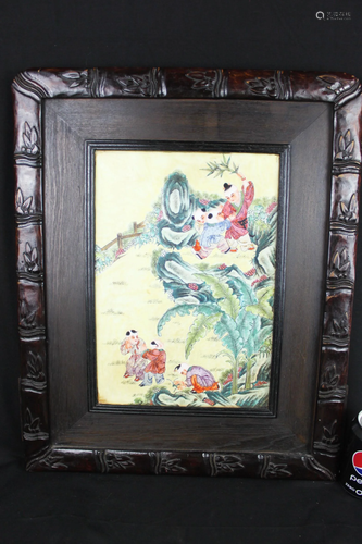 Antique Chinese Porcelain Painting