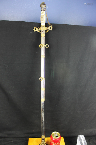 Vintage Antique Knights Sword-Pettibone MFG Cincinnati