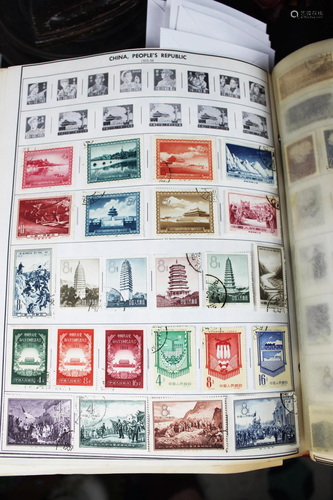 Variety Chinese Stamps 1955-1958 (24 total)