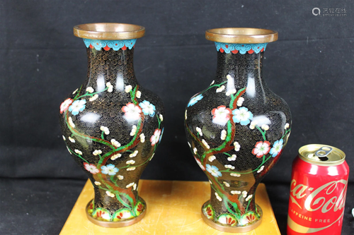 Antique Chinese Cloisonne Vase