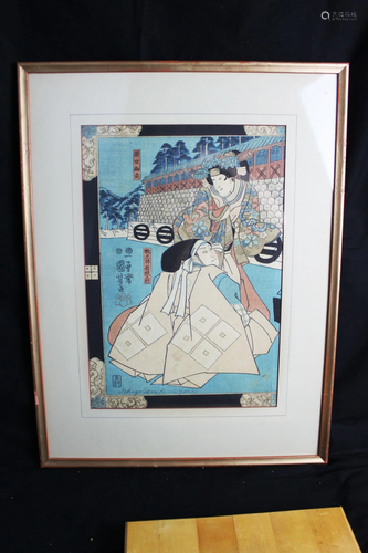 Japanese WoodBlock Painting