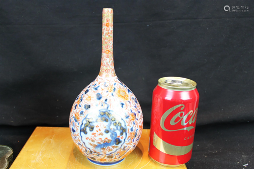 Antique Chinese Porcelain Bottle