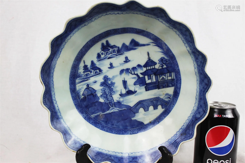 Antique Chinese Porcelain Plate