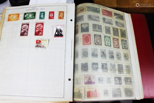 Variety Chinese Stamps 1951-1958 (25 total)