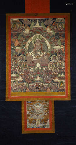 Thangka, Qing Dynasty