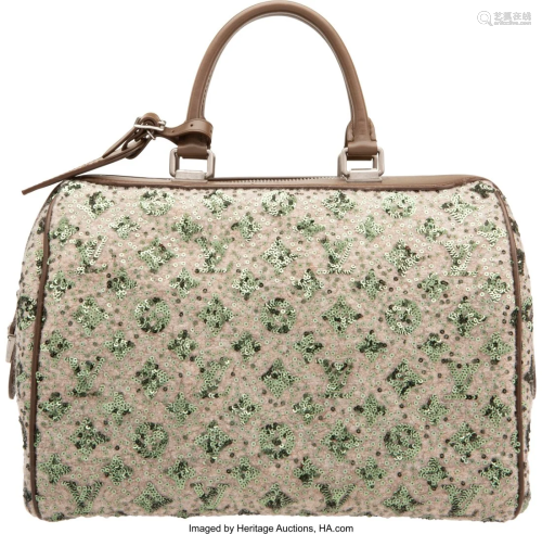 Louis Vuitton Limited Edition Khaki Wool & Green