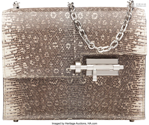 Hermès Ring Lizard Mini Verrou Chaine Bag with