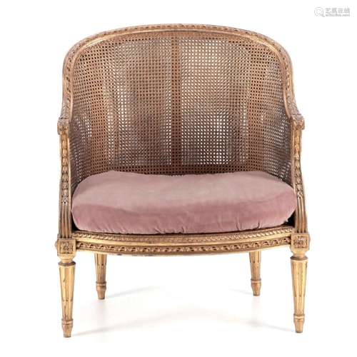 A LOUIS XVI STYLE BÉRGÈRE