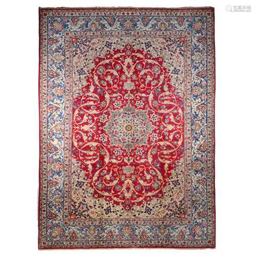 AN ORIENTAL CARPET