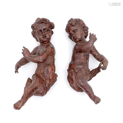 A PAIR OF PUTTI