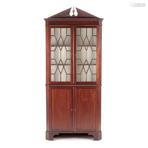 A D. MARIA STYLE CORNER CABINET