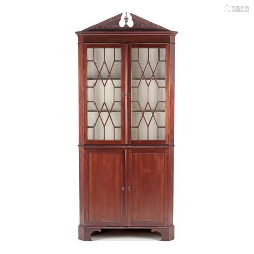 A D. MARIA STYLE CORNER CABINET