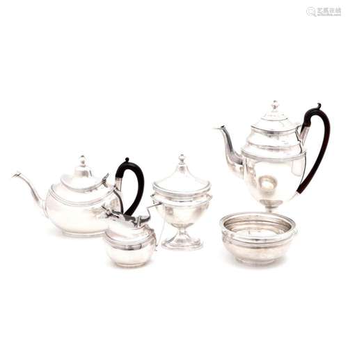 A TEA AND COFFEE SET