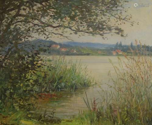 Unknown artist of the early 20th century, landscape at