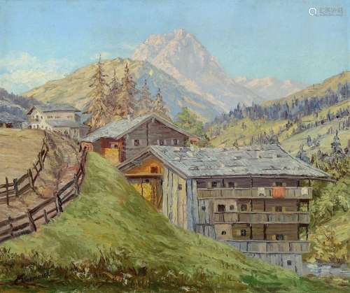Josef Obermoser, German painter, mentioned between 1900
