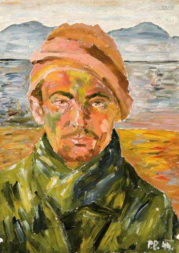 Rudolf Petrik, 1922-1992 Vienna, male portrait