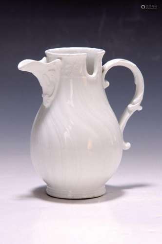 Chocolate jug, Meissen, 1770, porcelain, firing