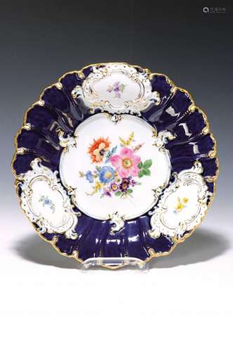 Large ceremonial plate, Meissen, Pfeifer period