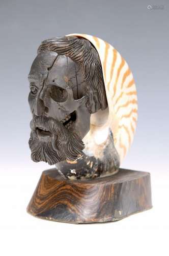 Carving/handicraft workshop Schiffel, Janus head with