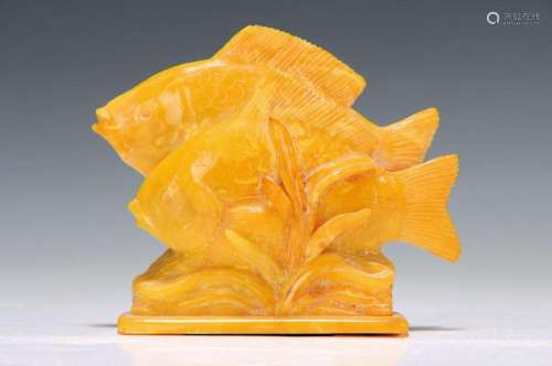 Alfred Schlegge, 1923-2015, Detmold, amber carving of