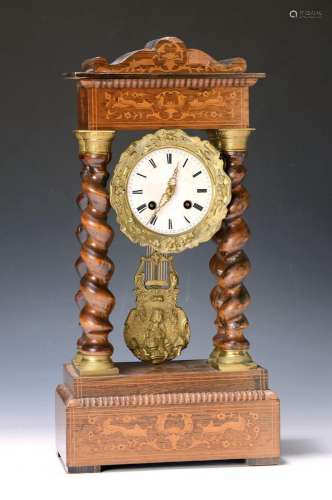 Portico clock, France around 1870/80, housing market, 4