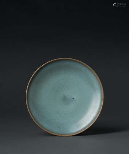 A JUN BLUE-GLAZED DISH, SONG – YUAN DYNASTY, 13TH CENTURY